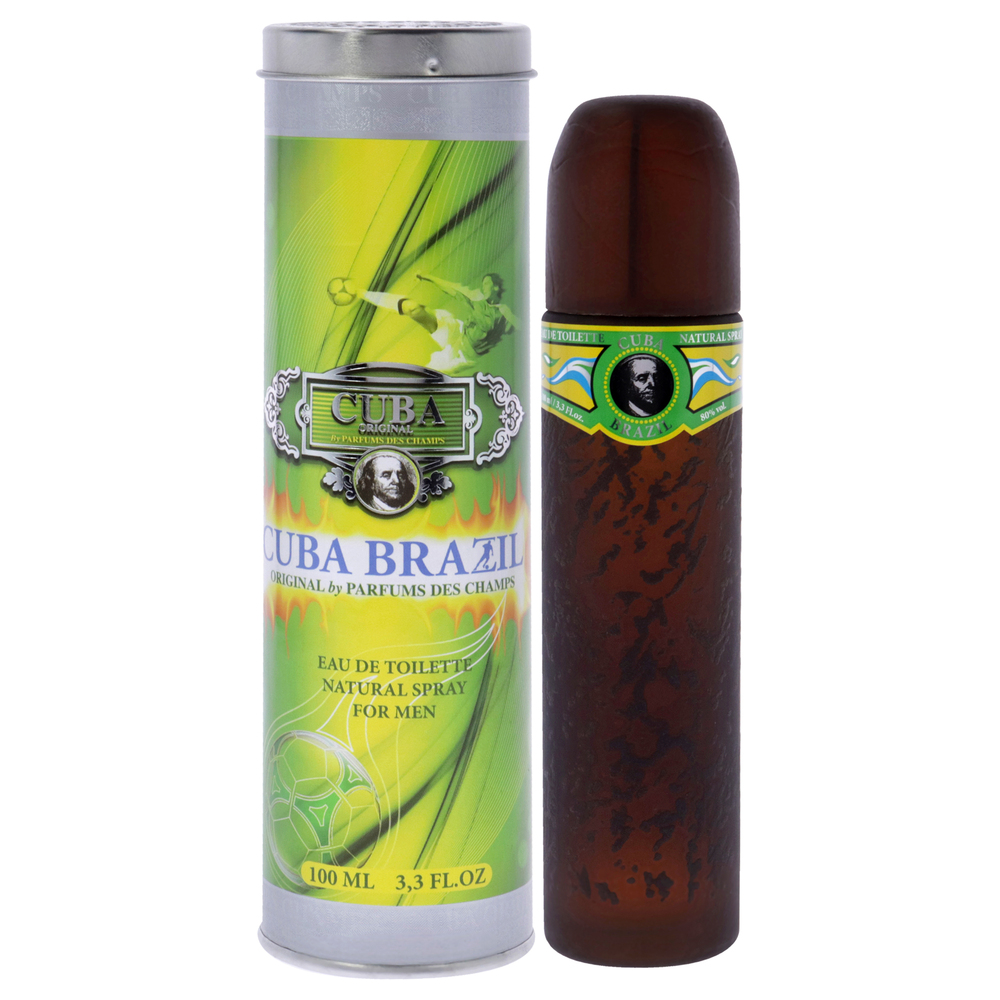Cuba Brazil by Cuba for Men 3.3 oz EDT Spray